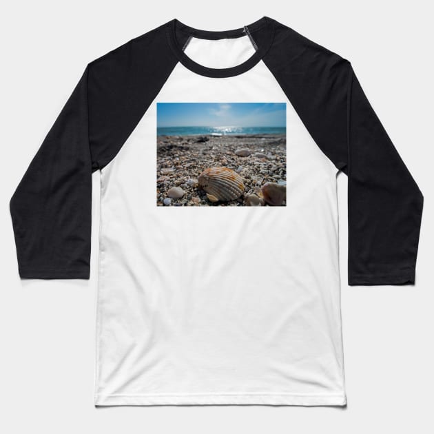 Sanibel Island Sea Shell Fort Myers Florida Baseball T-Shirt by WayneOxfordPh